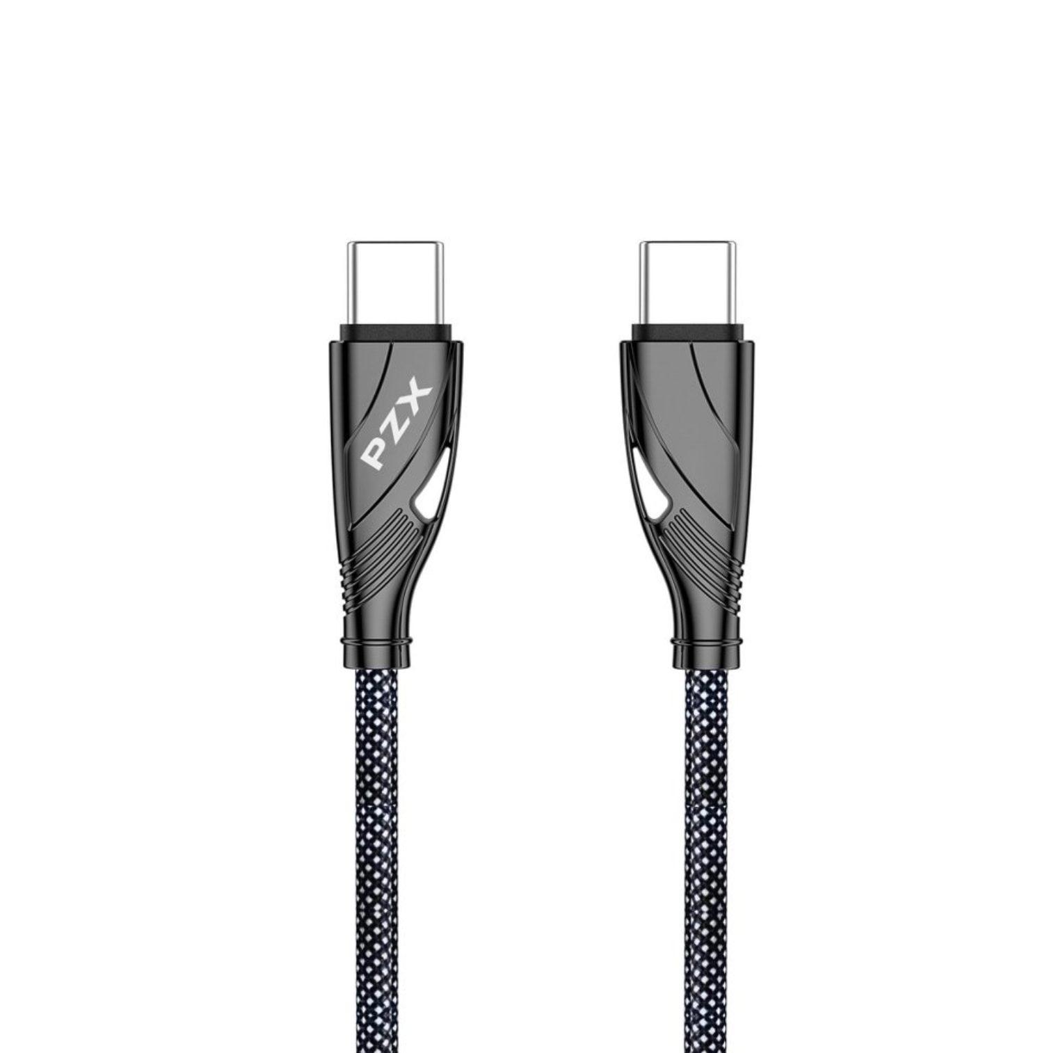 Кабел Type C - Type C PZX V188 PD 100W 1.20m -extralong | JAR Computers Кабел Type C - Type C PZX V188 PD 100W 1.20m -extralong