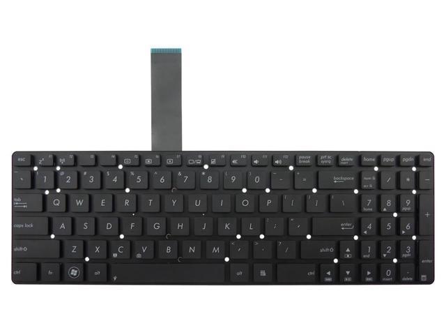 Клавиатура за лаптоп Asus K55XI Black Without Frame US | JAR Computers Клавиатура за лаптоп Asus K55XI Black Without Frame US