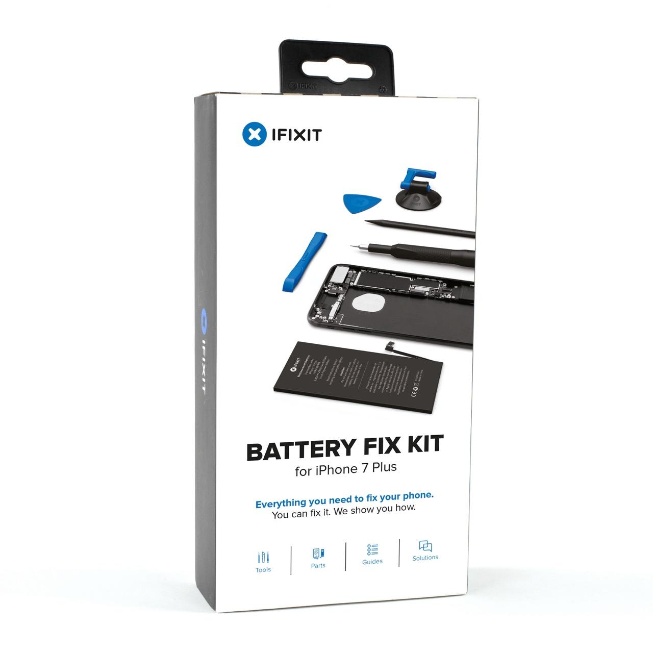Комплект батерия и инструменти за смяна на батерията за iPhone 7 Plus - iFixit iPhone 7 Plus Replacement Battery (retail опаковка) | JAR Computers Комплект батерия и инструменти за смяна на батерията за iPhone 7 Plus - iFixit iPhone 7 Plus Replacement Battery (retail опаковка)