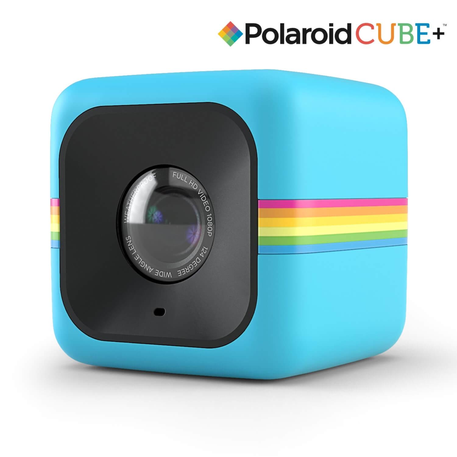 Polaroid Cube Plus Lifestyle Action Camera - HD екшън камера с Wi-Fi (син) | JAR Computers Polaroid Cube Plus Lifestyle Action Camera - HD екшън камера с Wi-Fi (син)