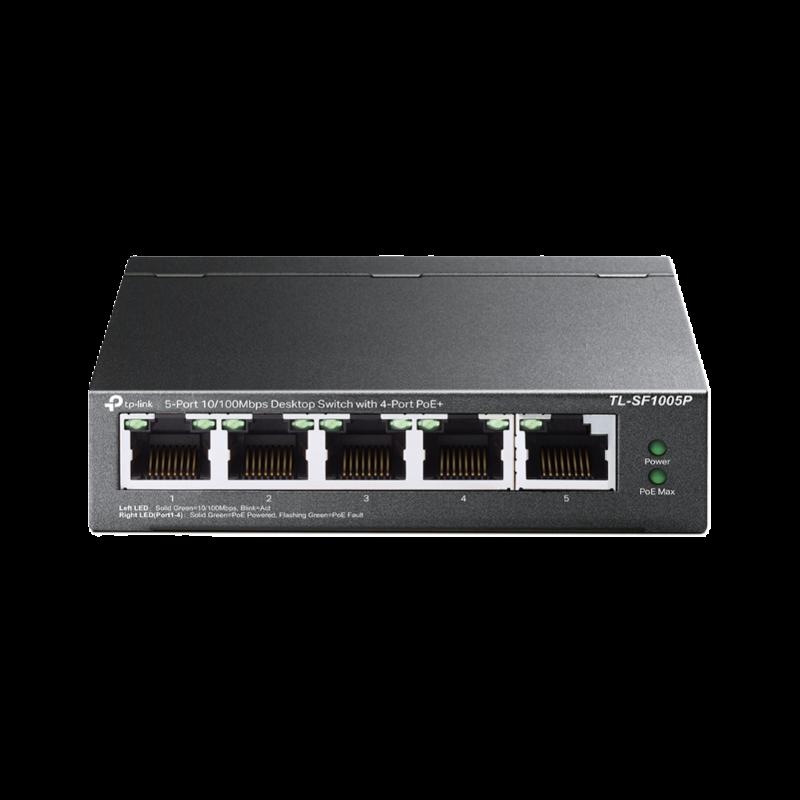Суич TP-Link Omada TL-SF1005P 5 Port 10/100 (4PoE)