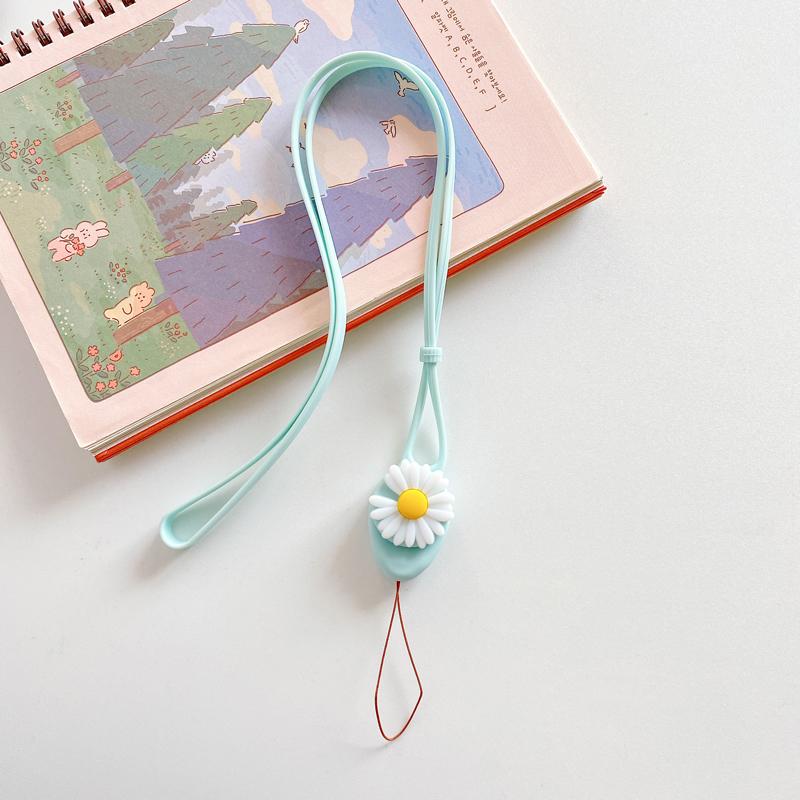 Аксесоар/ Връзка 2in1 Soft lanyard rope /синя маргаритка/ | JAR Computers Аксесоар/ Връзка 2in1 Soft lanyard rope /синя маргаритка/