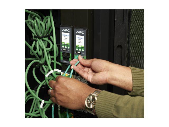 APC NetShelter Rack PDU Advanced Switched Metered Outlet 11.5kW 3PH 415V 20A 520P6 48 Outlet | JAR Computers APC NetShelter Rack PDU Advanced Switched Metered Outlet 11.5kW 3PH 415V 20A 520P6 48 Outlet