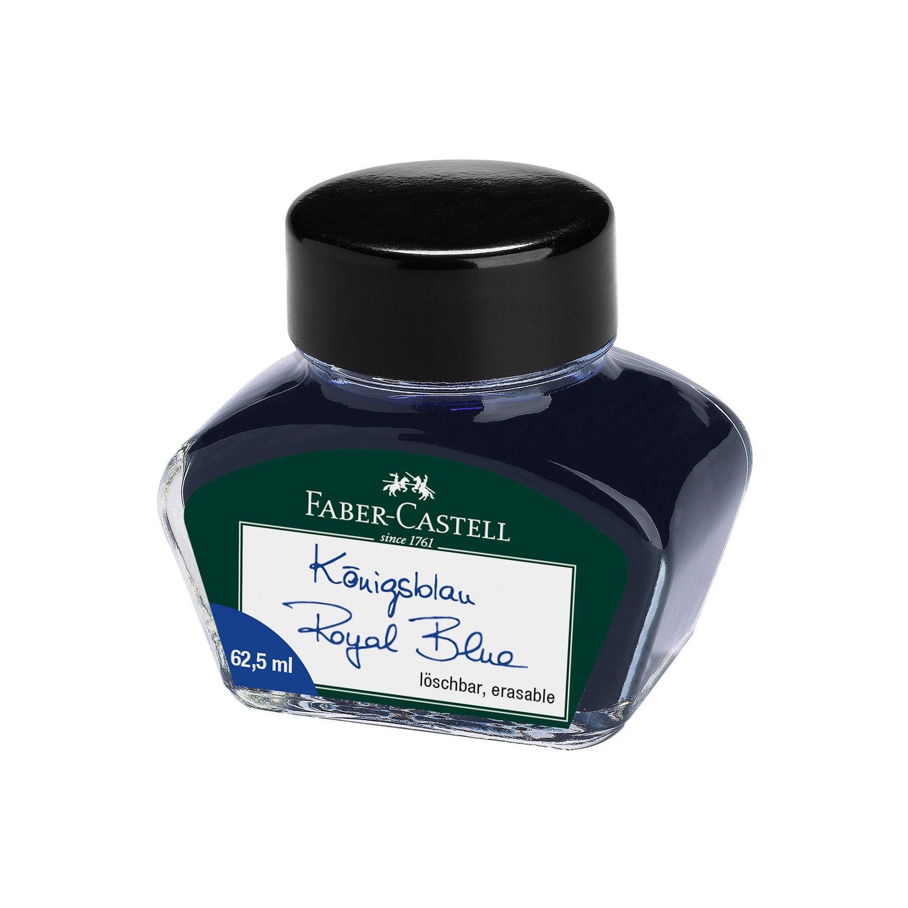 Faber-Castell Мастило за писалка, 60 ml, синьо | JAR Computers Faber-Castell Мастило за писалка, 60 ml, синьо