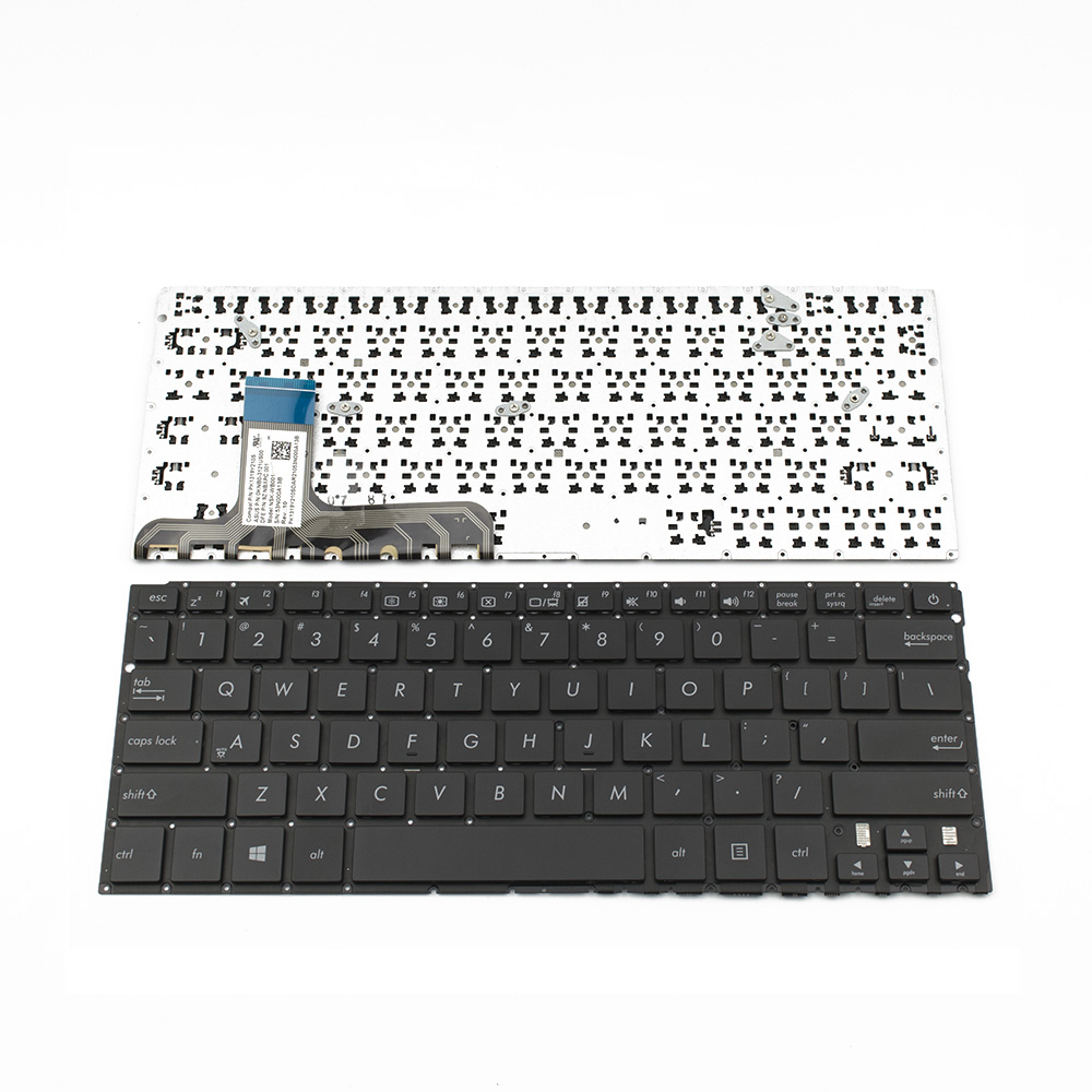 Клавиатура за лаптоп Asus ZenBook UX305 Черна Без Рамка (Малък Ентър) / Black Without Frame US | JAR Computers Клавиатура за лаптоп Asus ZenBook UX305 Черна Без Рамка (Малък Ентър) / Black Without Frame US