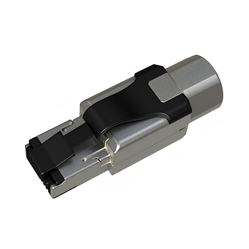 Конектор MPTL RJ45 cat. 6A STP toolless - Solarix SXRJ45-6A-STP-BK-SA-N | JAR Computers Конектор MPTL RJ45 cat. 6A STP toolless - Solarix SXRJ45-6A-STP-BK-SA-N