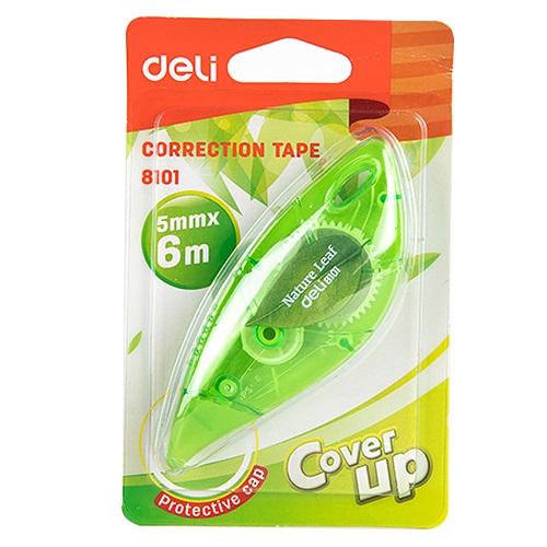 Коректор лента Deli Cover UP Nature Leaf E8101, 5 мм х 6 м | JAR Computers Коректор лента Deli Cover UP Nature Leaf E8101, 5 мм х 6 м