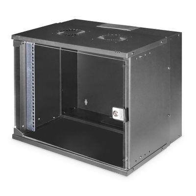 Кутия за компютър Rack Digitus 9HE Wall Mounting SOHO Pro Black unm.