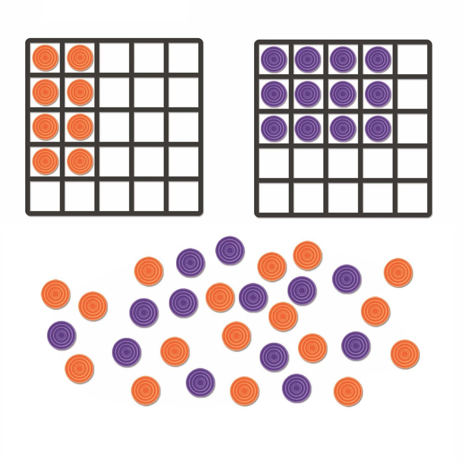 Learning Resources Комплект бройни редове, магнитен, голям | JAR Computers Learning Resources Комплект бройни редове, магнитен, голям