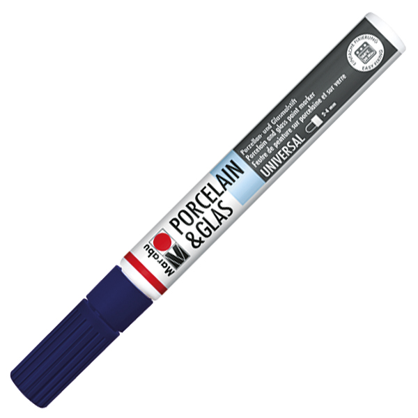Marabu Маркер за порцелан, 3-4 mm, 293, нощносин | JAR Computers Marabu Маркер за порцелан, 3-4 mm, 293, нощносин