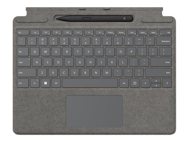 Microsoft Surface Pro Signature Keyboard + Surface Slim Pen 2 Bundle Eng Intl CEE Hdwr Commercial Platinum | JAR Computers Microsoft Surface Pro Signature Keyboard + Surface Slim Pen 2 Bundle Eng Intl CEE Hdwr Commercial Platinum