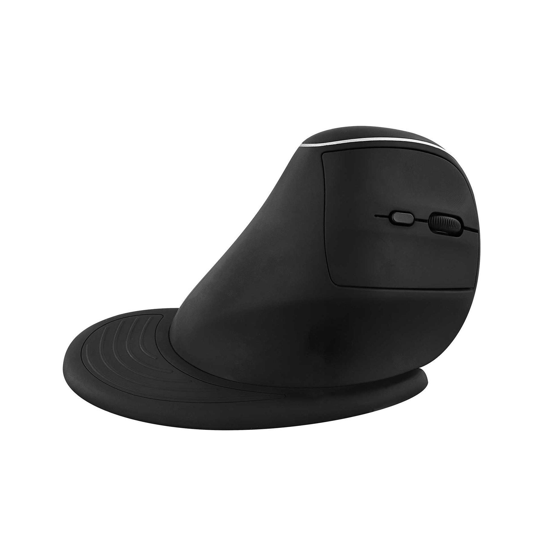 Мишка TNB Ergo Line, безжична, ергономична, вертикална, акумулаторна, 3600 dpi, USB, 7 бутона