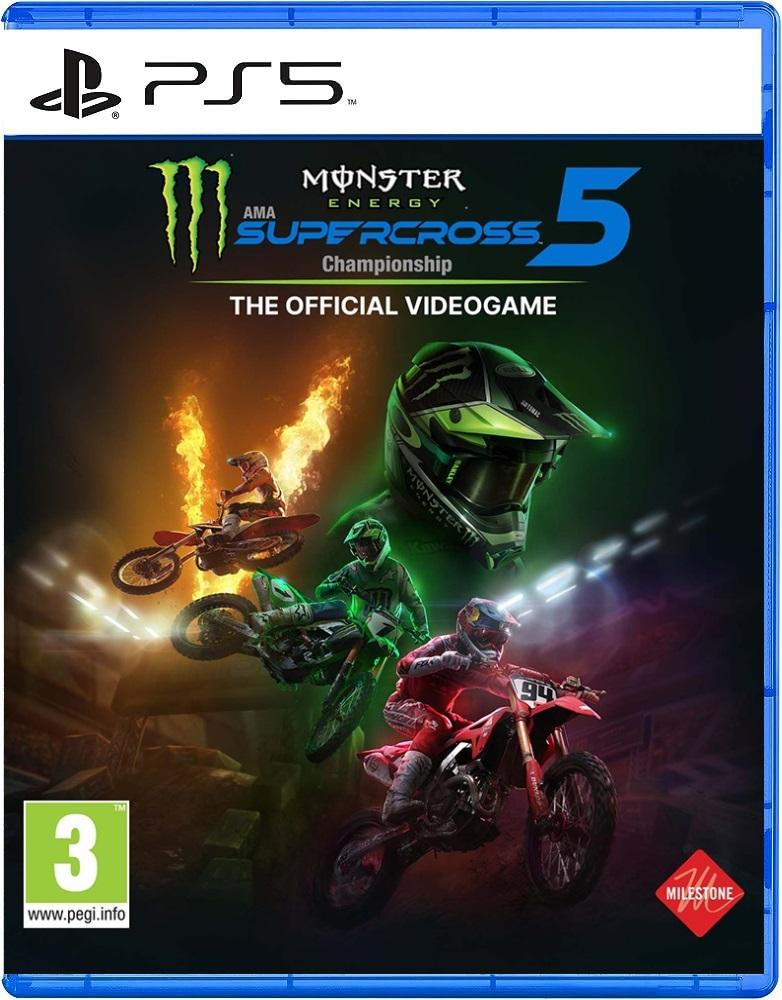 Monster Energy Supercross - The Official Videogame 5 (PS5)