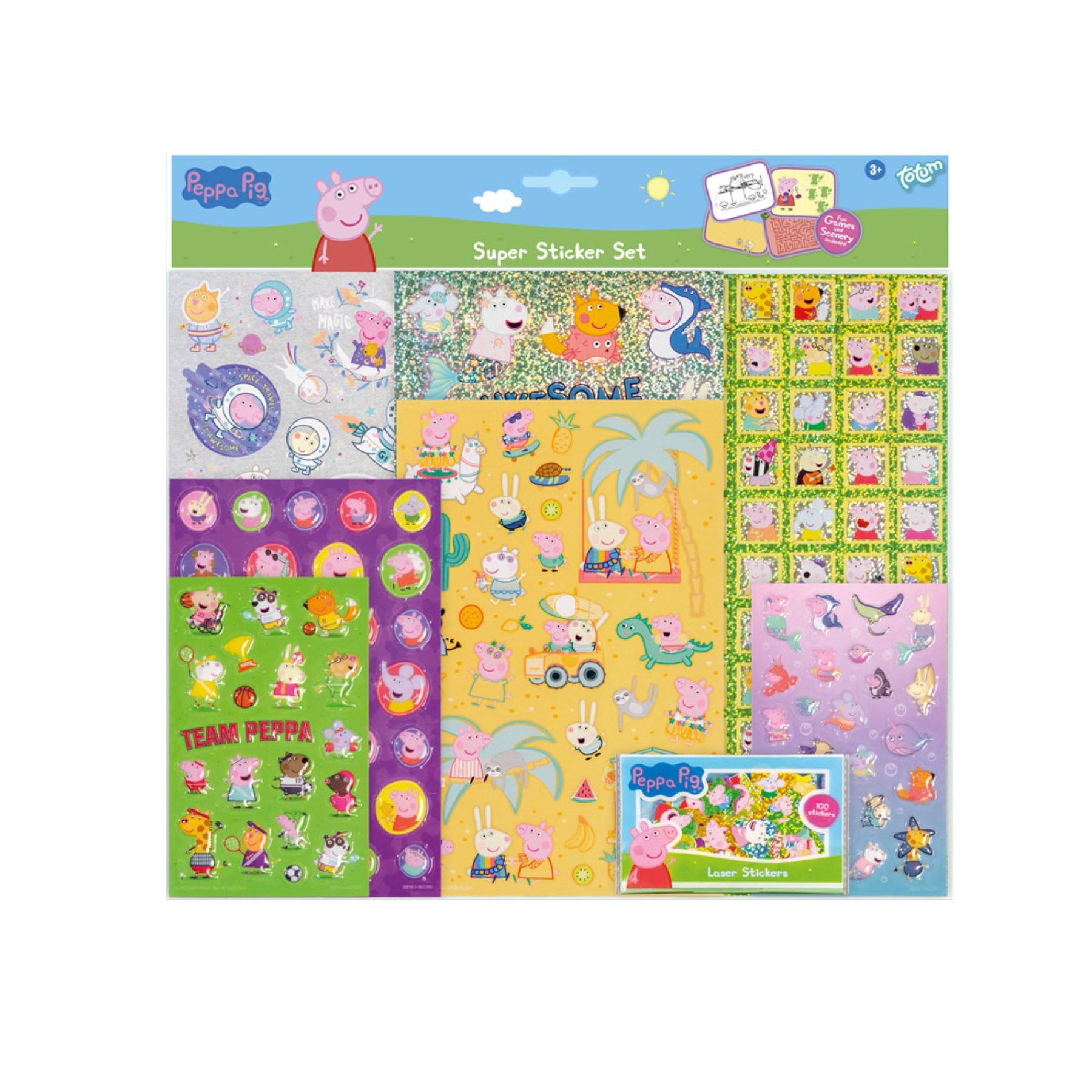 Moxy Комплект стикери Peppa Pig, 7 листа | JAR Computers Moxy Комплект стикери Peppa Pig, 7 листа