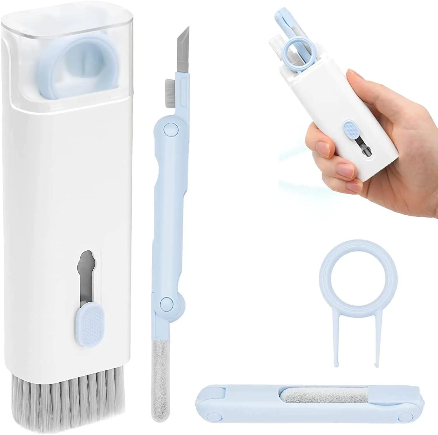 Почистващ комплект 7 в 1 - за слушалки, клавиатура, монитор