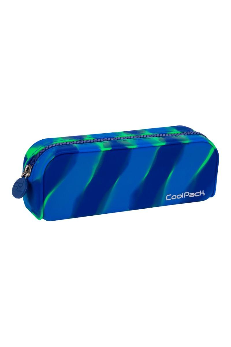 Силиконов несесер Coolpack - Tube - Boys Zebra Blue | JAR Computers Силиконов несесер Coolpack - Tube - Boys Zebra Blue