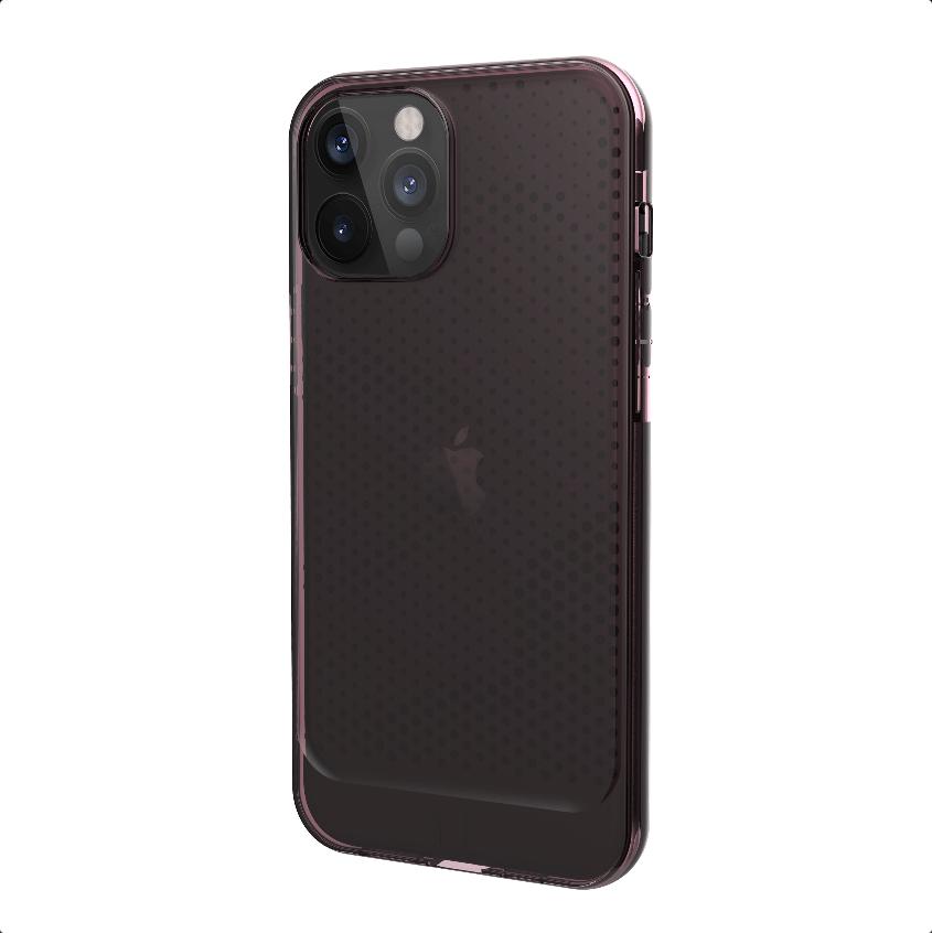 Удароустойчив силиконов калъф за iPhone 12 Pro Max - Urban Armor Gear Lucent Case (розов-прозрачен) | JAR Computers Удароустойчив силиконов калъф за iPhone 12 Pro Max - Urban Armor Gear Lucent Case (розов-прозрачен)
