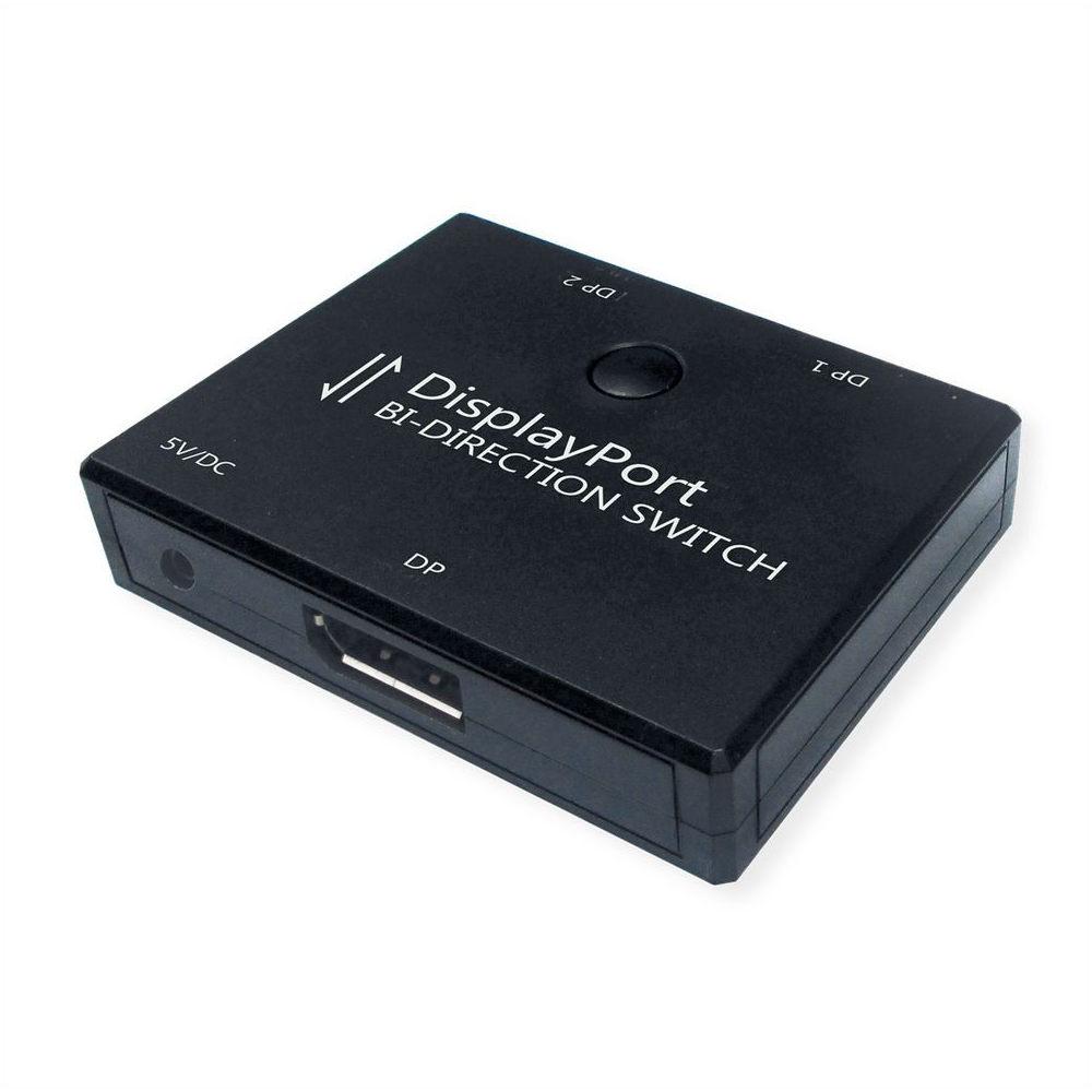 VALUE 14.99.3587 :: Видеo превключвател, двупосочен, DisplayPort Switch, 4K 60Hz | JAR Computers VALUE 14.99.3587 :: Видеo превключвател, двупосочен, DisplayPort Switch, 4K 60Hz