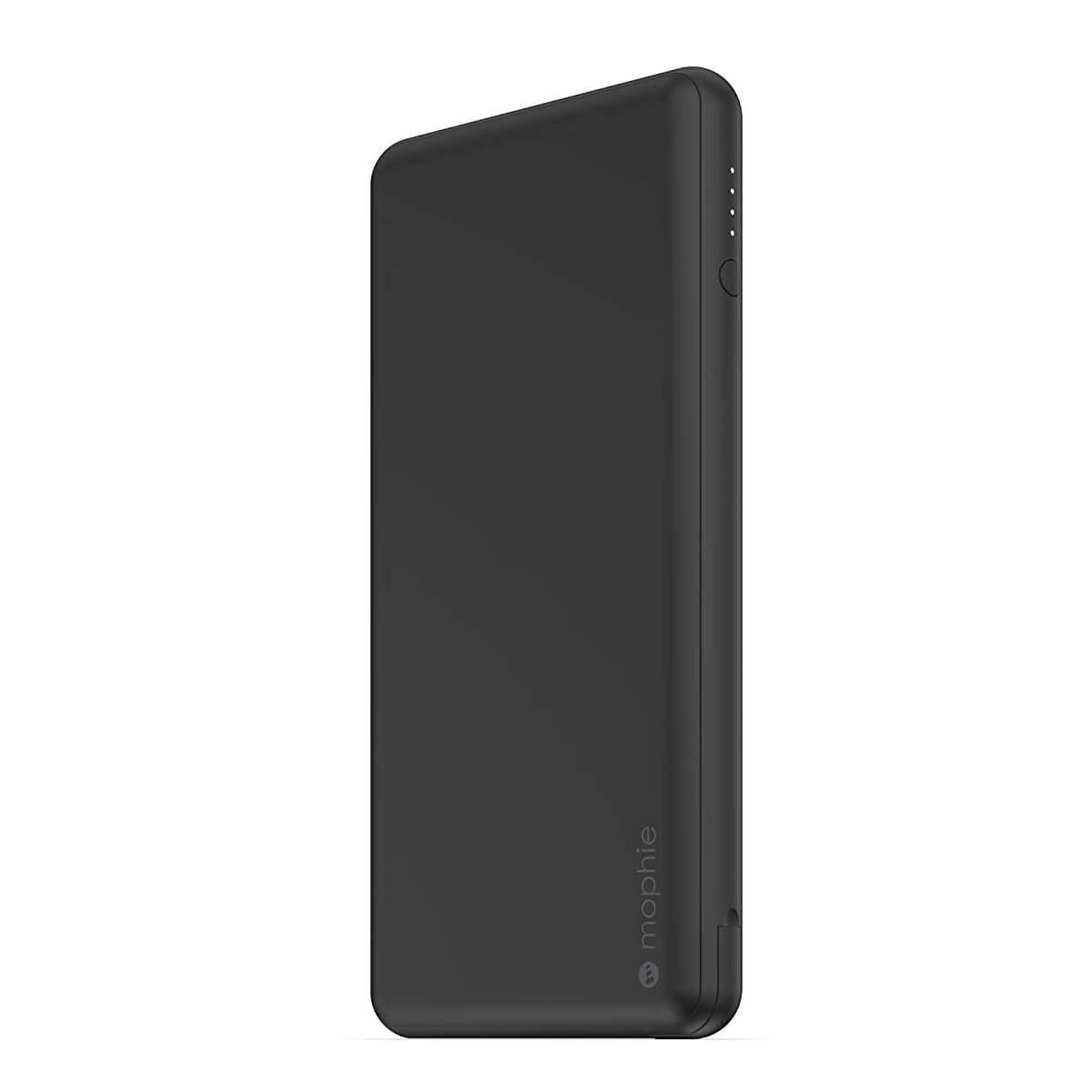Външна батерия с вграден USB-C кабел и USB изход за мобилни устройства - Mophie Powerstation Plus XL 12000 mAh Power Bank | JAR Computers Външна батерия с вграден USB-C кабел и USB изход за мобилни устройства - Mophie Powerstation Plus XL 12000 mAh Power Bank