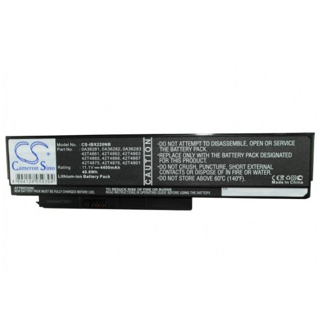 Батерия за лаптоп LENOVO Thinkpad X220, X230 42T4862 11,1V 4400mAh CAMERON SINO | JAR Computers Батерия за лаптоп LENOVO Thinkpad X220, X230 42T4862 11,1V 4400mAh CAMERON SINO