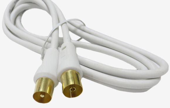 CABLE-RF-H/150 M/F GOLD/ White
