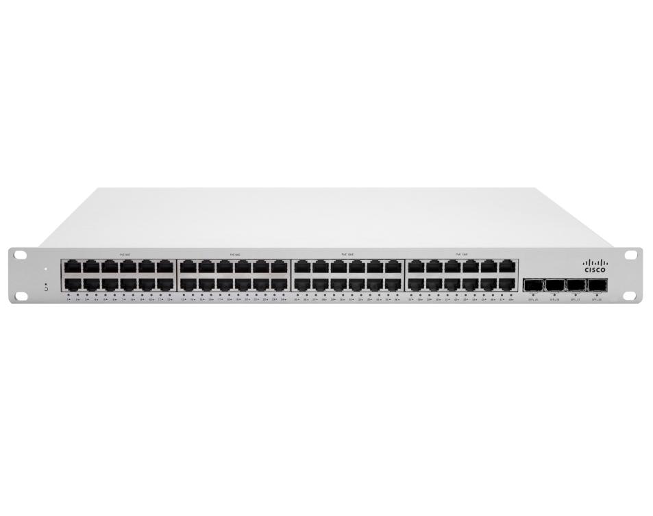 Cisco Meraki MS250-48FP L3 Stck Cld-Mngd 48x GigE 740W PoE Switch