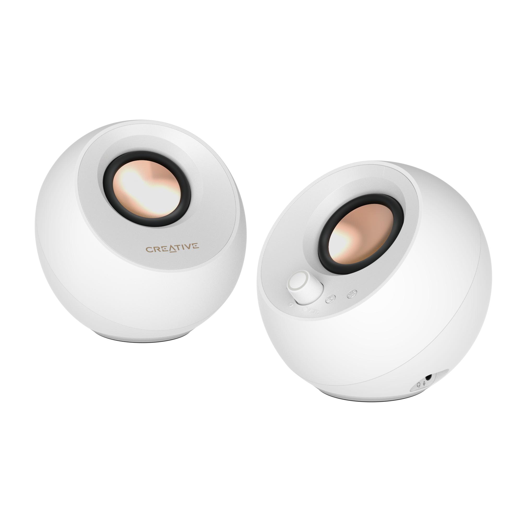 Creative Labs Creative Pebble Pro White | JAR Computers Creative Labs Creative Pebble Pro White
