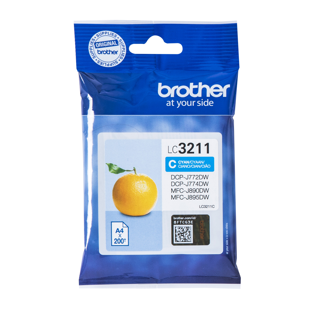DCP-J 572 DW/MFC-J 491 DW/497 DW890 DW CYAN CRTR (BRO-LC-3211C)
