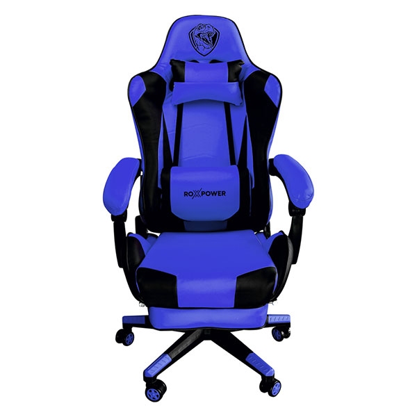 Gaming Chair ROXPOWER T-ROX GC75 Black/Blue | JAR Computers Gaming Chair ROXPOWER T-ROX GC75 Black/Blue