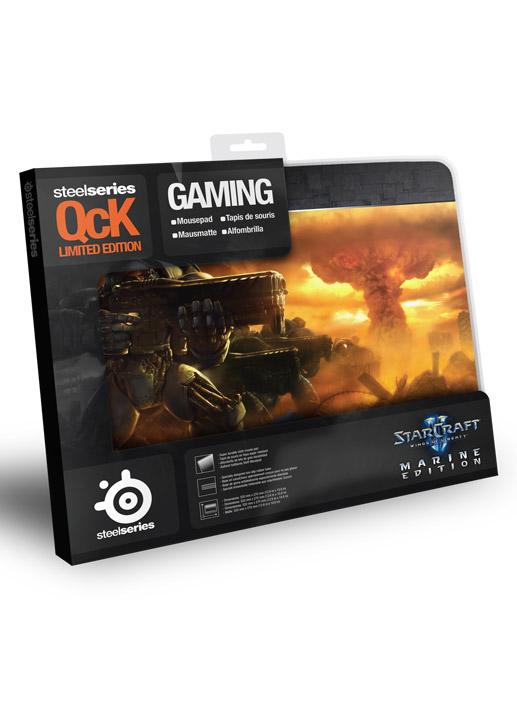 Гейминг подложка SteelSeries - QcK Limited Edition StarCraft II Terran Marine, M, мека, многоцветна | JAR Computers Гейминг подложка SteelSeries - QcK Limited Edition StarCraft II Terran Marine, M, мека, многоцветна