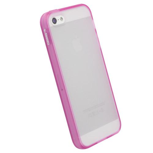 Хибриден кейс за iPhone 5, iPhone 5S, iPhone SE - Krusell ToneCover (розов-прозрачен) | JAR Computers Хибриден кейс за iPhone 5, iPhone 5S, iPhone SE - Krusell ToneCover (розов-прозрачен)