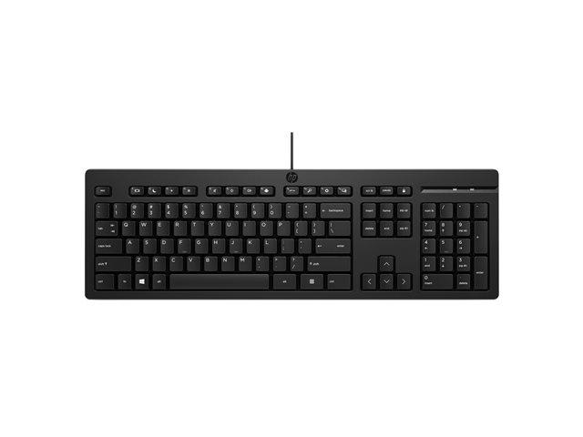HP 125 G2 USB Wired Keyboard (EU)