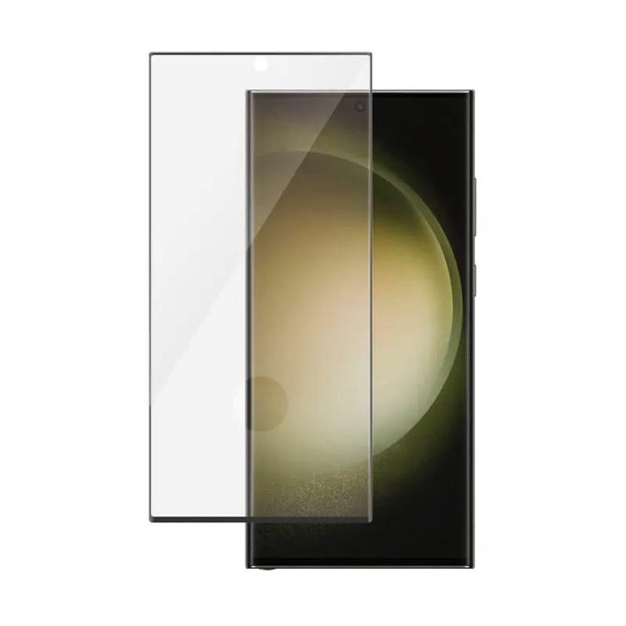 Калено стъклено защитно покритие за дисплея на Samsung Galaxy S23 Ultra - Samsung Alook Original Tempered Glass GP-TTS918 (черен-прозрачен) | JAR Computers Калено стъклено защитно покритие за дисплея на Samsung Galaxy S23 Ultra - Samsung Alook Original Tempered Glass GP-TTS918 (черен-прозрачен)