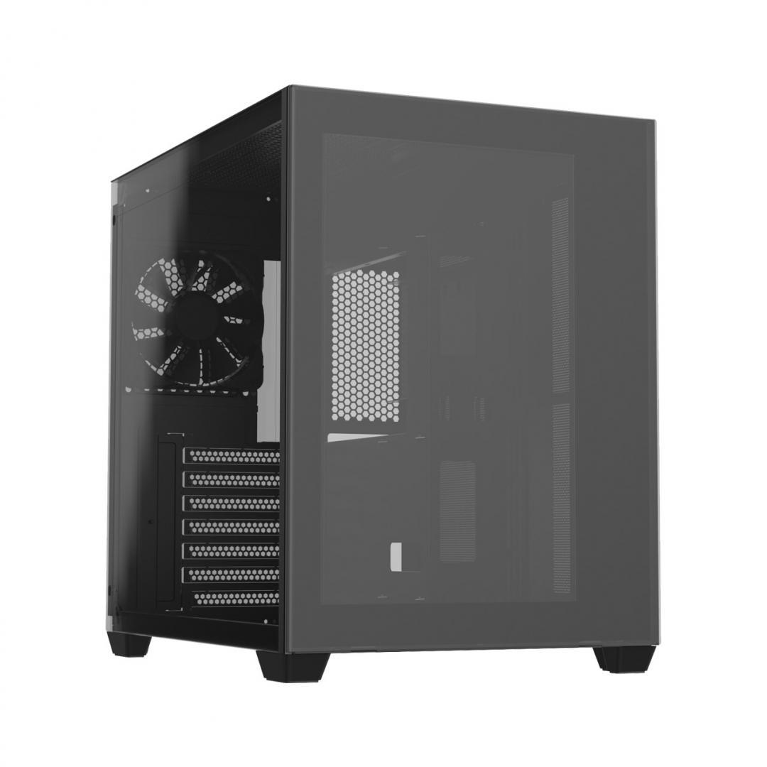 Кутия за компютър Fortron CMT380 MID Tower Black CMT380 B