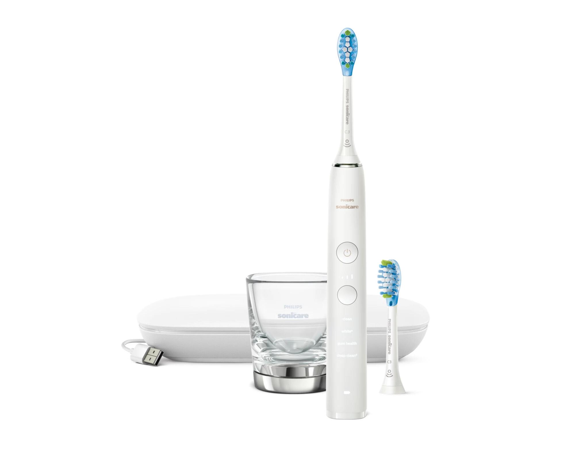 Philips Sonicare DiamondClean 9000 series HX9913/17 електрическа четка за зъби За възрастни Sonic четка за зъби Бяла | JAR Computers Philips Sonicare DiamondClean 9000 series HX9913/17 електрическа четка за зъби За възрастни Sonic четка за зъби Бяла