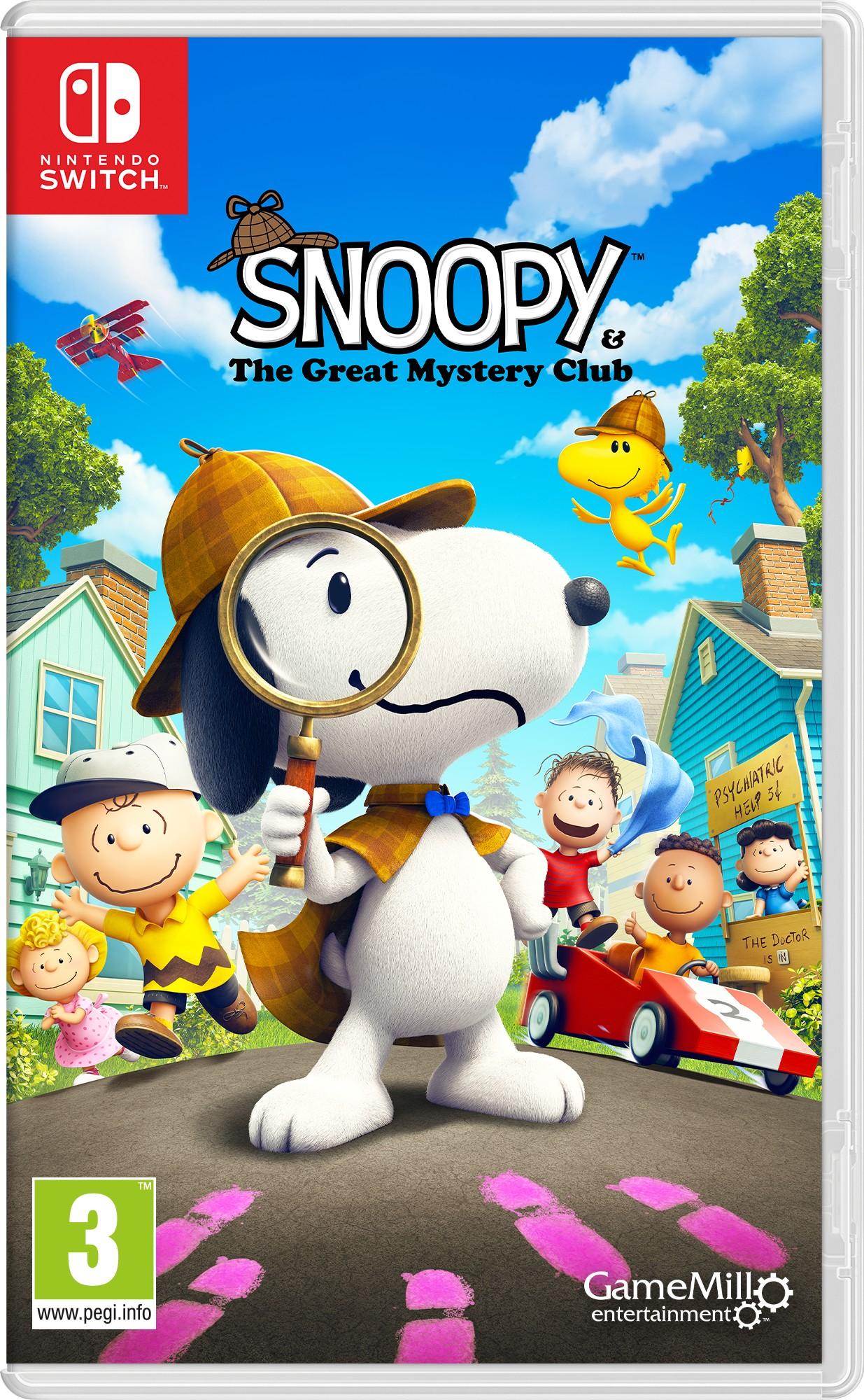 Snoopy & The Great Mystery Club (Nintendo Switch) | JAR Computers Snoopy & The Great Mystery Club (Nintendo Switch)