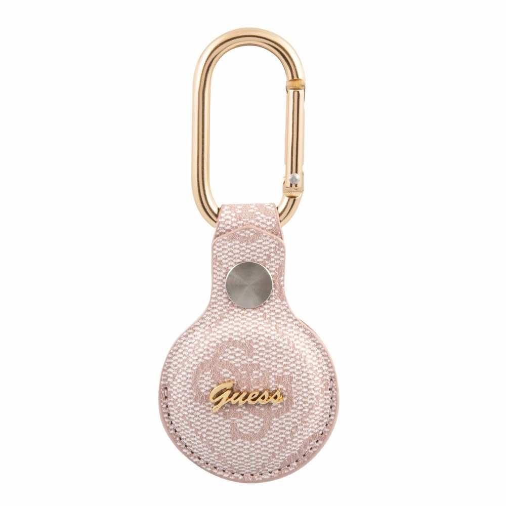 Стилен ключодържател от изкуствена кожа за Apple AirTag - Guess PU 4G Script Dog Clip AirTag Case (розов) | JAR Computers Стилен ключодържател от изкуствена кожа за Apple AirTag - Guess PU 4G Script Dog Clip AirTag Case (розов)