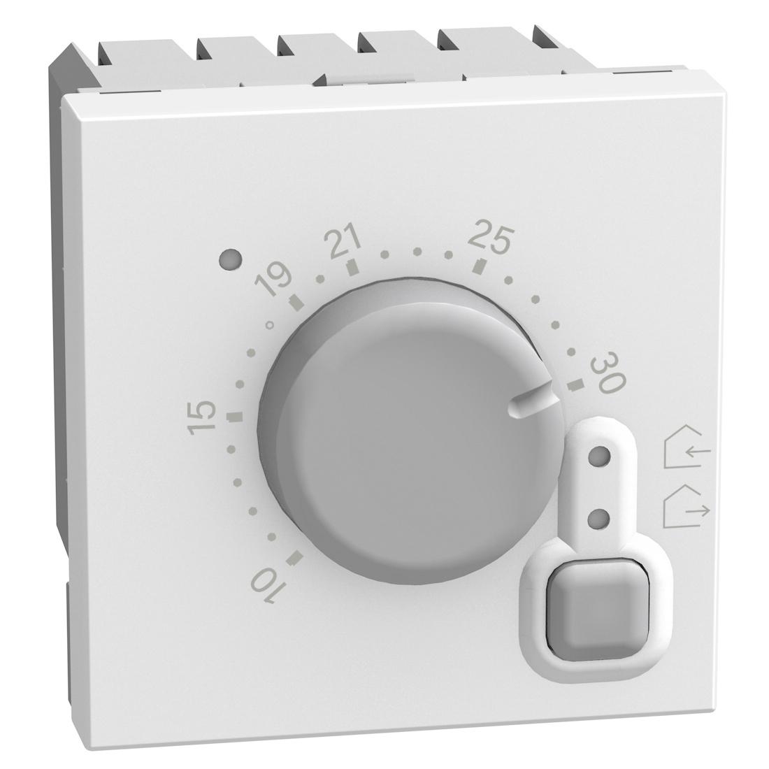 Термостат 10-30°C 2A 230V 2M Бял - bticino Light Now YW4441 | JAR Computers Термостат 10-30°C 2A 230V 2M Бял - bticino Light Now YW4441