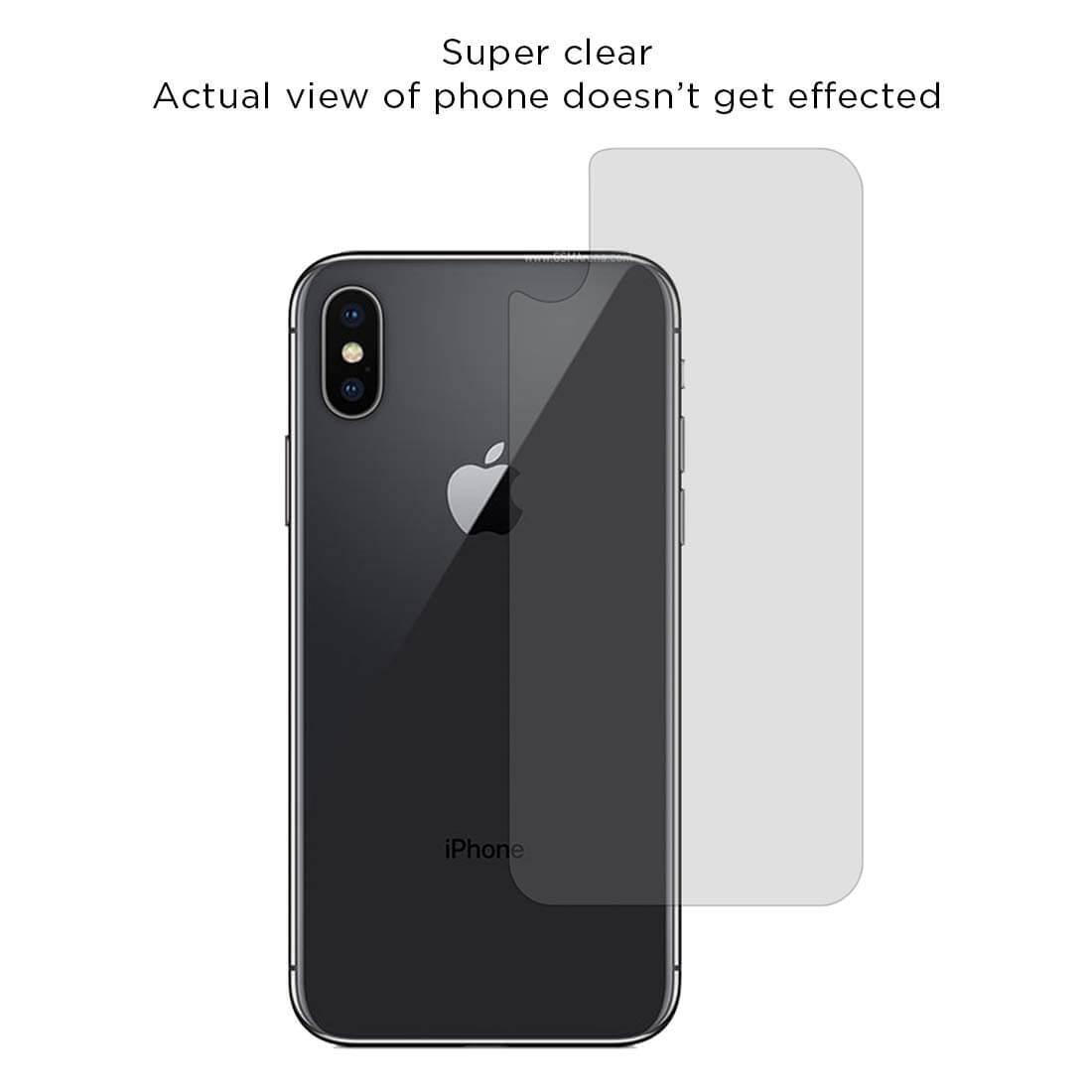 Защитно покритие за задната част на iPhone XS, iPhone X (прозрачен) - 4smarts Back Folio Protector (bulk) | JAR Computers Защитно покритие за задната част на iPhone XS, iPhone X (прозрачен) - 4smarts Back Folio Protector (bulk)