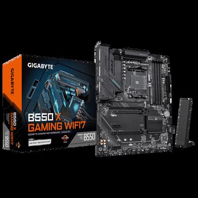Дънна платка MB GBT AMD AM4 B550 X GAMING WIFI7 | JAR Computers Дънна платка MB GBT AMD AM4 B550 X GAMING WIFI7