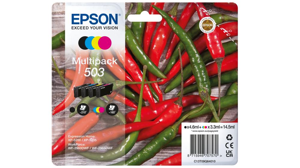 Epson Multipack 4-colours 503 Ink | JAR Computers Epson Multipack 4-colours 503 Ink