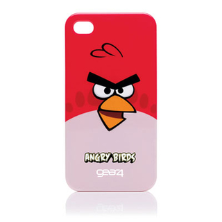 Поликарбонатов кейс за iPhone 4 - Gear4 Faceplate Angry Birds Red Bird | JAR Computers Поликарбонатов кейс за iPhone 4 - Gear4 Faceplate Angry Birds Red Bird