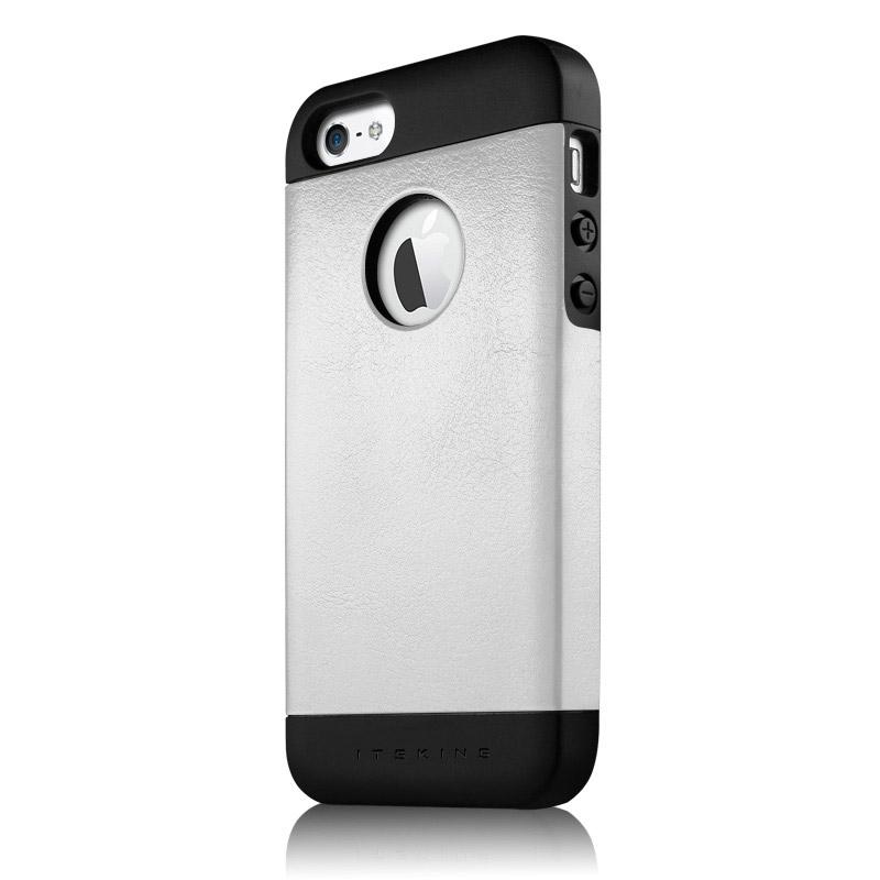 Хибриден кейс за iPhone 5, iPhone 5S, iPhone SE - Itskins Anibal Case (бял) | JAR Computers Хибриден кейс за iPhone 5, iPhone 5S, iPhone SE - Itskins Anibal Case (бял)
