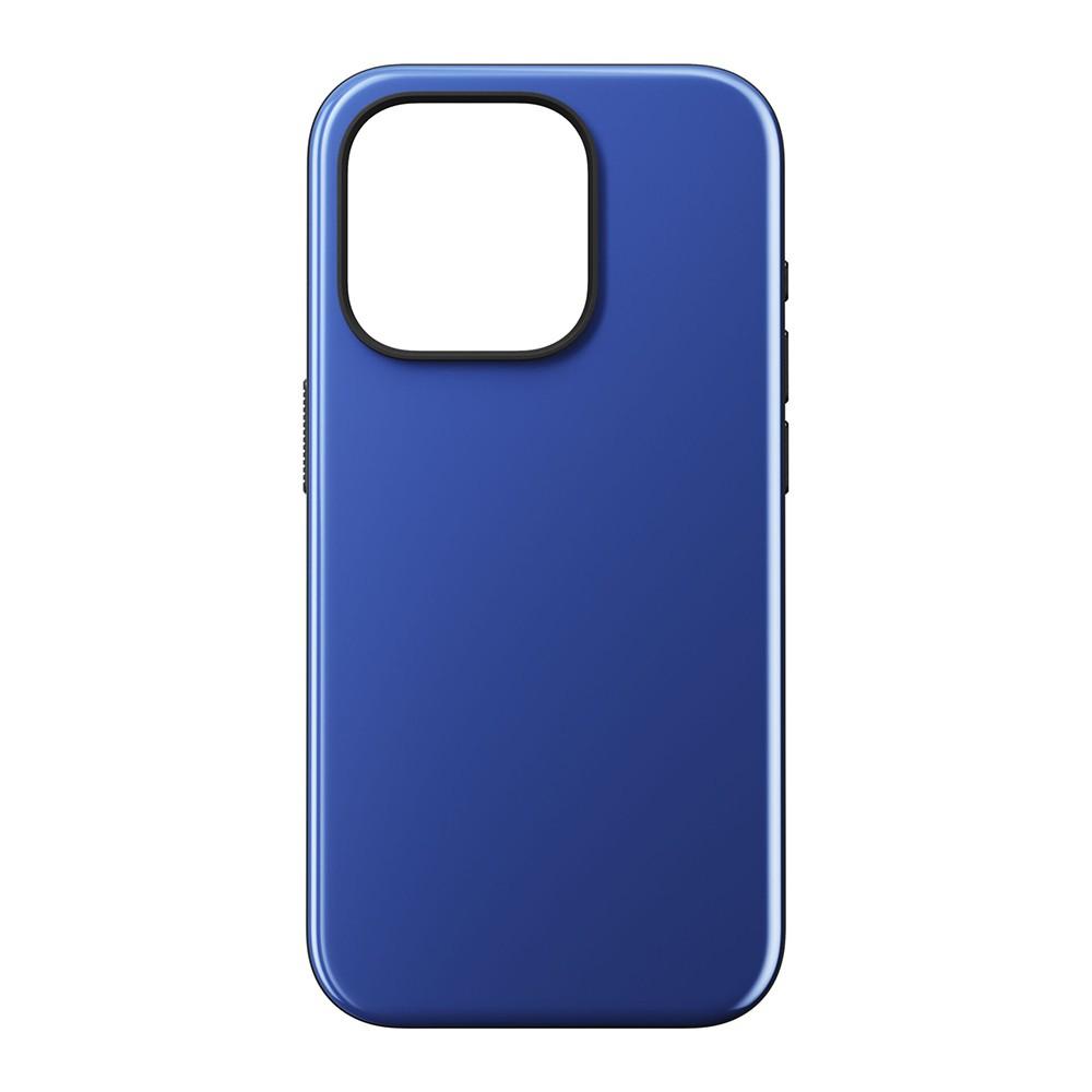 Хибриден удароустойчив кейс с MagSafe за iPhone 15 Pro - Nomad Sport Case (син) | JAR Computers Хибриден удароустойчив кейс с MagSafe за iPhone 15 Pro - Nomad Sport Case (син)