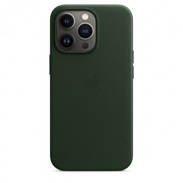 Калъф Apple iPhone 13 Pro Leather Sequoia Green mm1g3 | JAR Computers Калъф Apple iPhone 13 Pro Leather Sequoia Green mm1g3