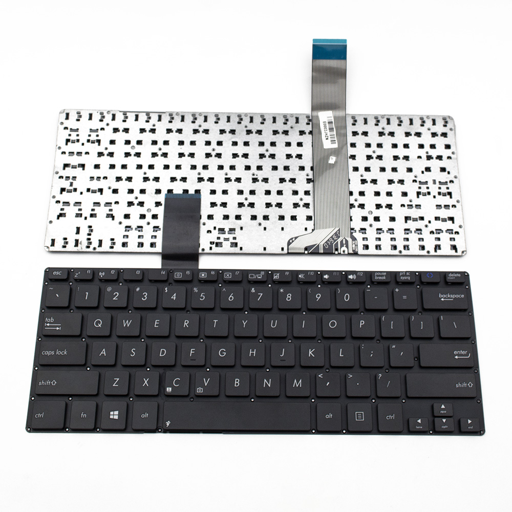 Клавиатура за лаптоп Asus VivoBook S300 Black Without Frame US / Черна Без Рамка (Малък Ентър) | JAR Computers Клавиатура за лаптоп Asus VivoBook S300 Black Without Frame US / Черна Без Рамка (Малък Ентър)