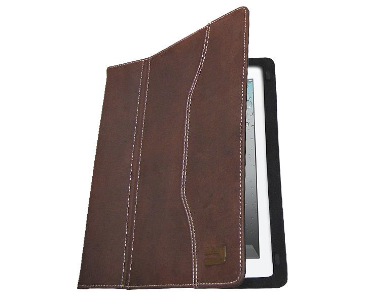 Луксозен кожен калъф (естествена кожа) с поставка за iPad 4, iPad 3, iPad 2 - Urbano Ultra Slim Folder (кафяв) | JAR Computers Луксозен кожен калъф (естествена кожа) с поставка за iPad 4, iPad 3, iPad 2 - Urbano Ultra Slim Folder (кафяв)