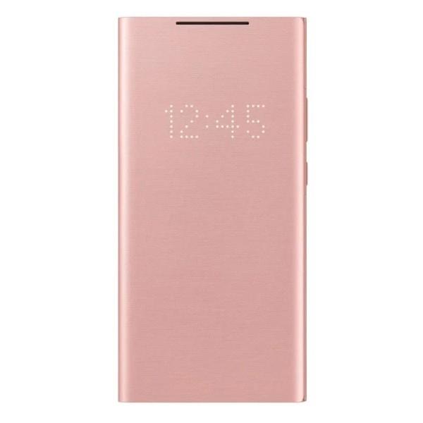Оригинален калъф, през който виждате информация от дисплея за Samsung Note 20 Ultra - Samsung LED View Cover EF-NN985PAEGEU (розов) | JAR Computers Оригинален калъф, през който виждате информация от дисплея за Samsung Note 20 Ultra - Samsung LED View Cover EF-NN985PAEGEU (розов)