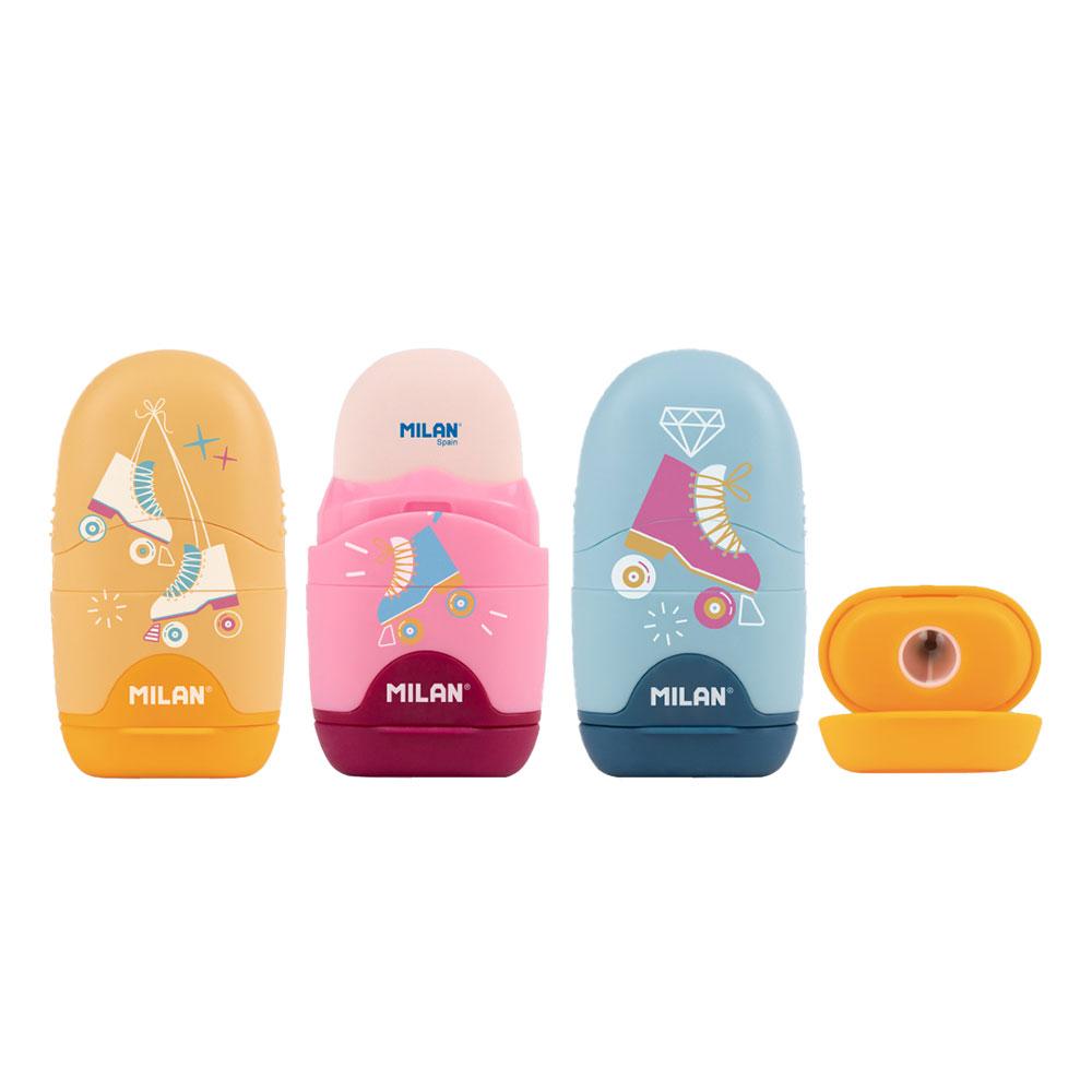 Острилка MILAN CAPSULE ROLLER с гума