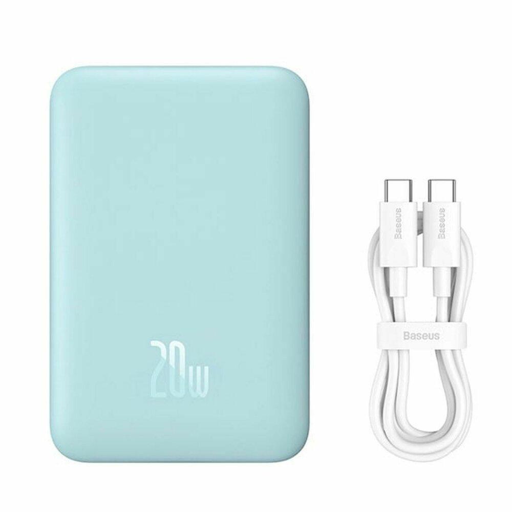 Baseus Magnetic Mini Air Powerbank 10000mAh 20W (blue) (P10059001313-00) (BASP10059001313-00)